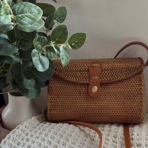 NWT Crown Vintage Handcrafted Bali Bag